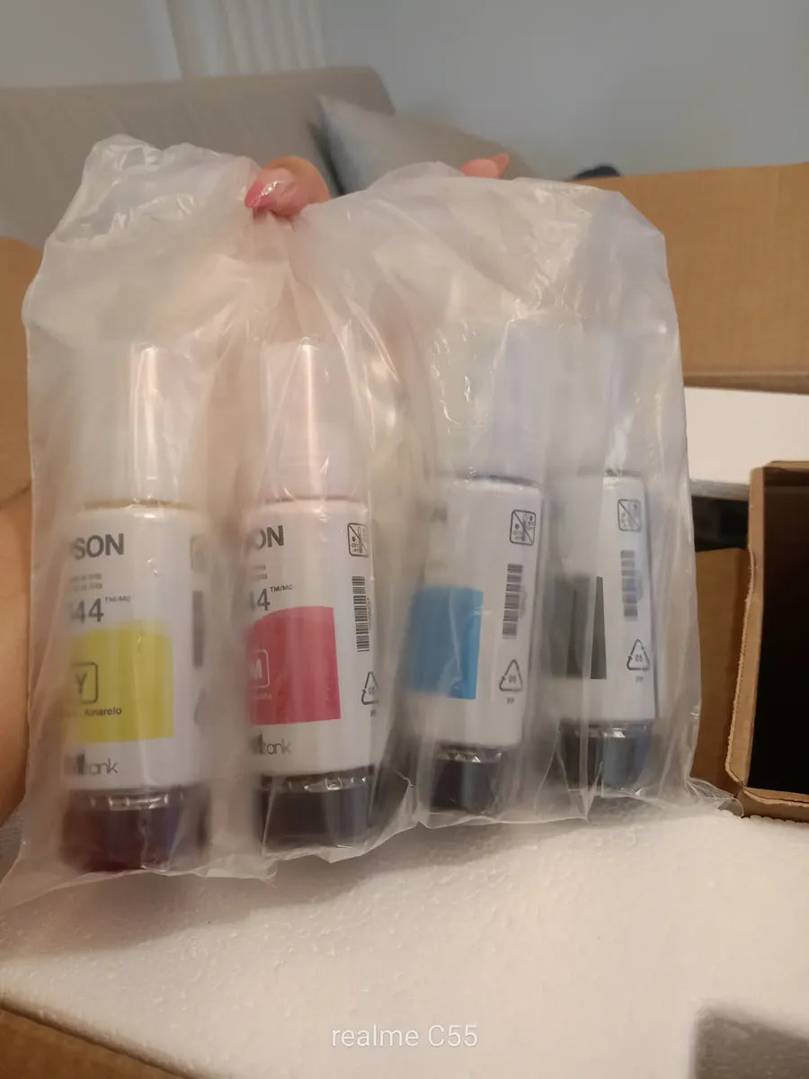 Impressora Epson EcoTank L1250 Wi-Fi Bivolt com Kit de Tintas T544