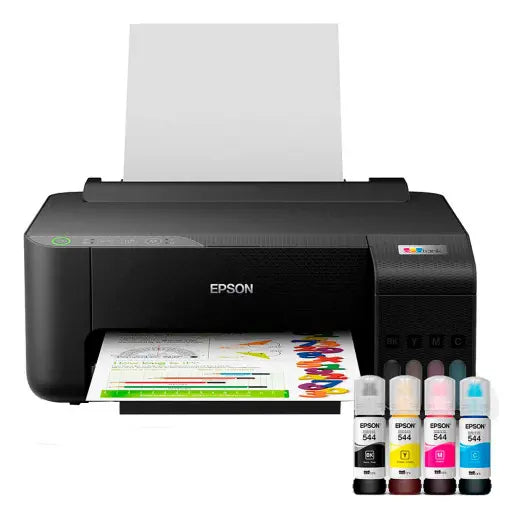Impressora Epson EcoTank L1250 Wi-Fi Bivolt com Kit de Tintas T544