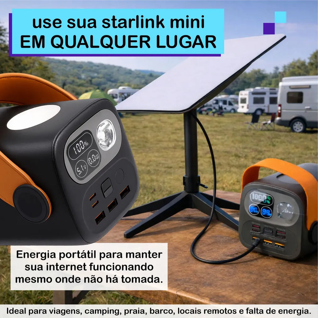 Power Bank 60.000mah 100w Premium Para Starlink Notebook