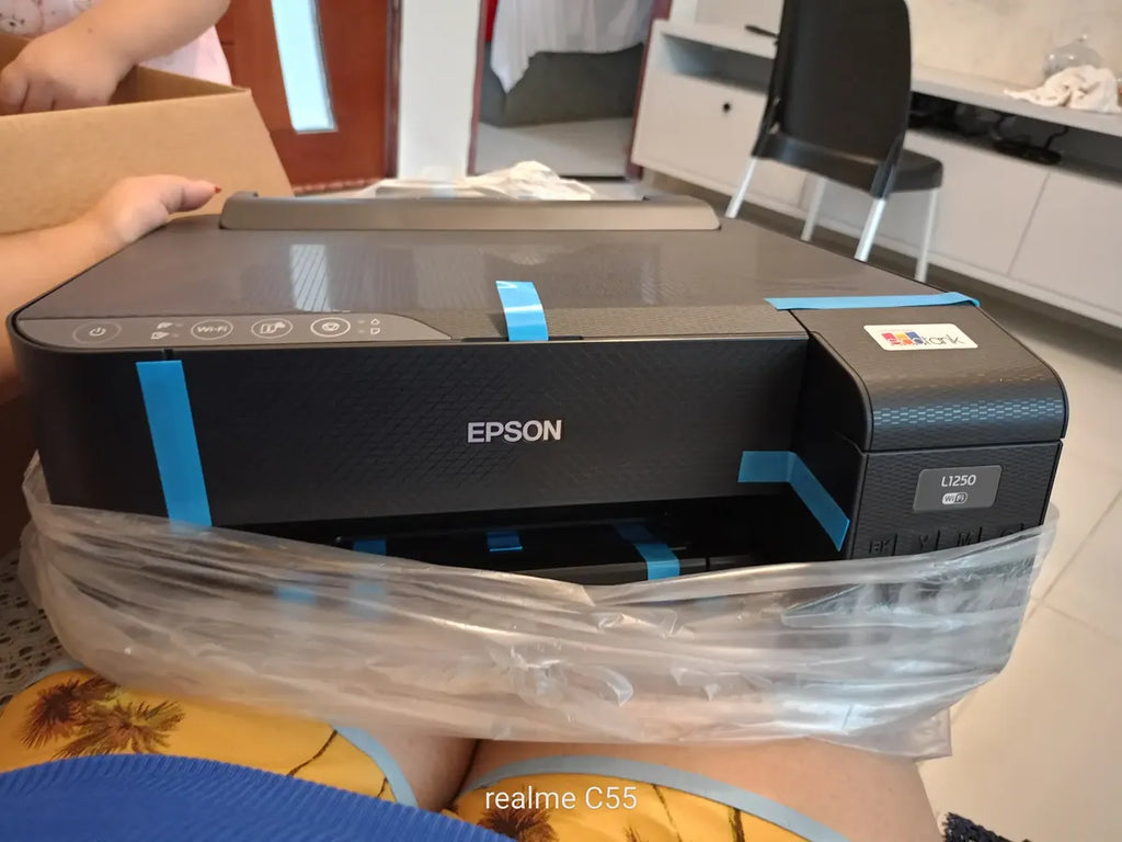 Impressora Epson EcoTank L1250 Wi-Fi Bivolt com Kit de Tintas T544