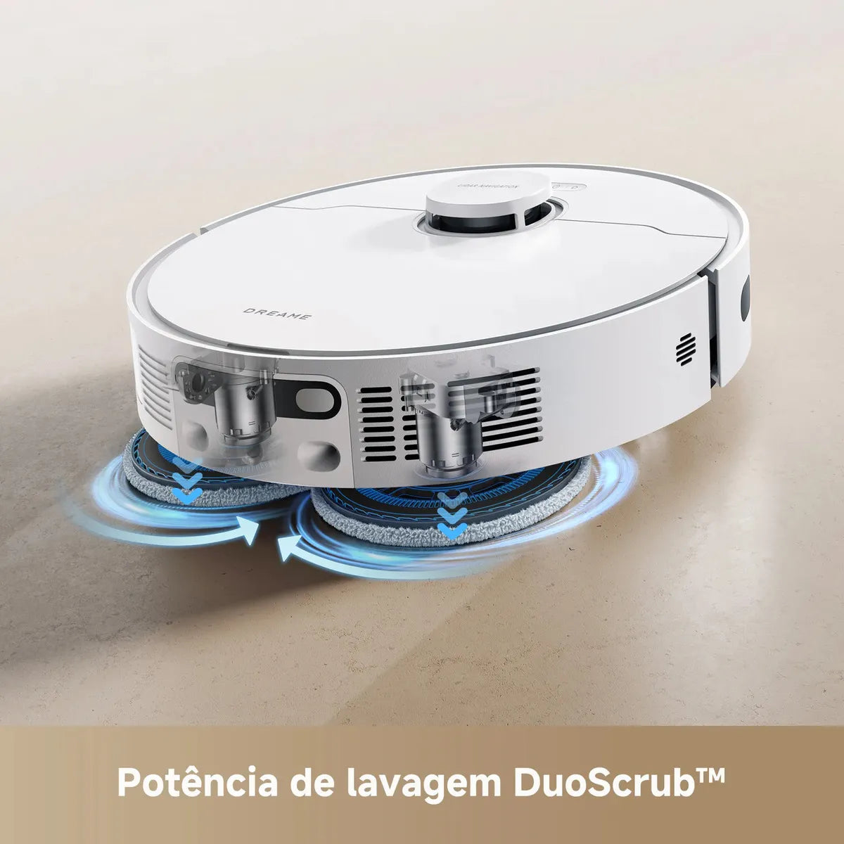 Dreame D20 Ultra em uso