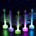 Mini Árvore de Natal com LED que Muda de Cor