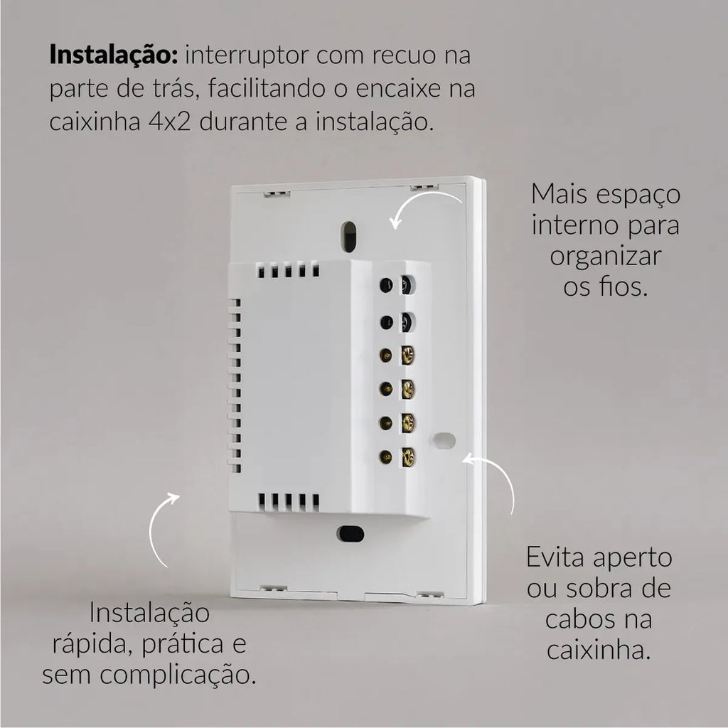 Interruptor Neo Avant e sua embalagem