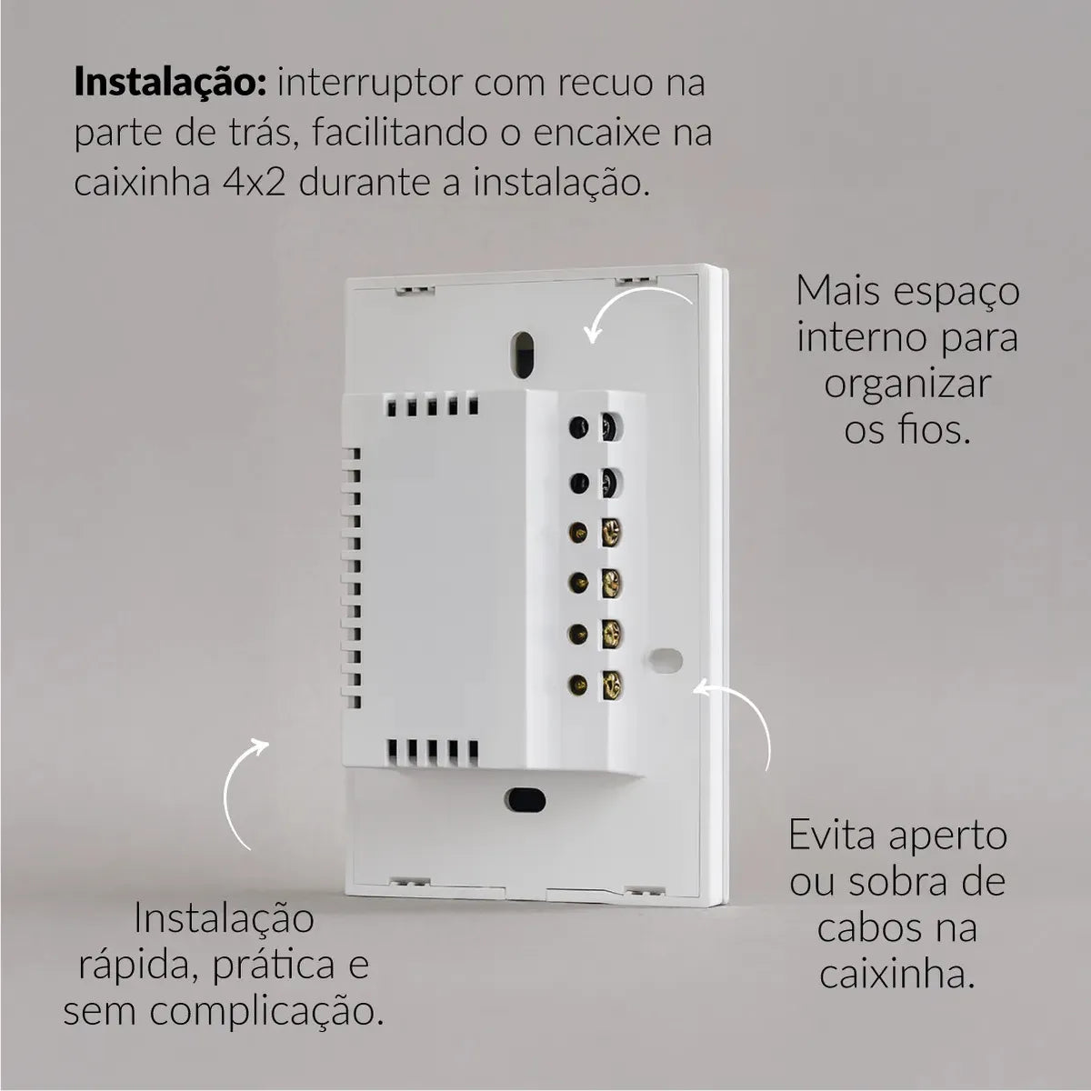 Interruptor Neo Avant e sua embalagem