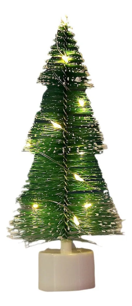 Mini Árvore de Natal Decorativa com LED